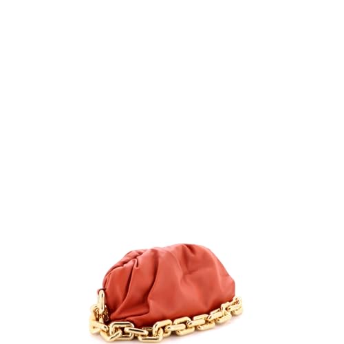 Pre-Loved The Chain Pouch Leather, Brown2