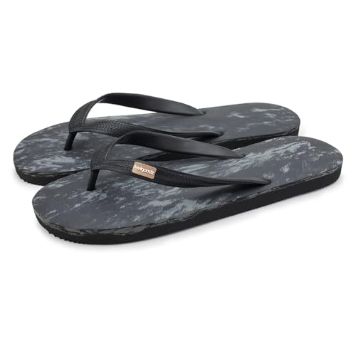 Feelgoodz Mens Classicz Rubber Flip-Flops - Waterprooof, 100% Natural Rubber & All-Vegan Sandals, Fair Trade Certified Slippers, Consciously Sourced & Artisan-Crafted