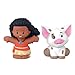 Little People Fisher-Price Princess Moana and Pua, 1 1/2 - 5 years