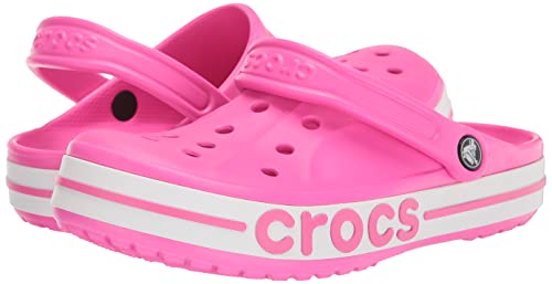 Image of Crocs Kids' Classic Clogs, Electric Pink, 8 Women /6 Men