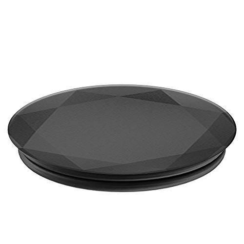 PopSockets: Aderência dobrável e suporte para telefones e tablets – preto metálico