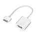 Produktbild hjgnbiohg Ipad Zum Vga-Adapter-Kabel Dauerhaft Ipad Dock Connector-auf-vga-Adapter Dauerhaft Kabel Genießen Sie Ipad Video Und Audio Auf Großen Tv-Bildschirm Oder Projektor Weiß