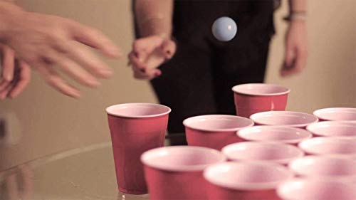 Totem World 24 White Beer Pong Balls - 38mm Ping Pong Washable Plastic for Decoration, Crafts or Party Game Balls