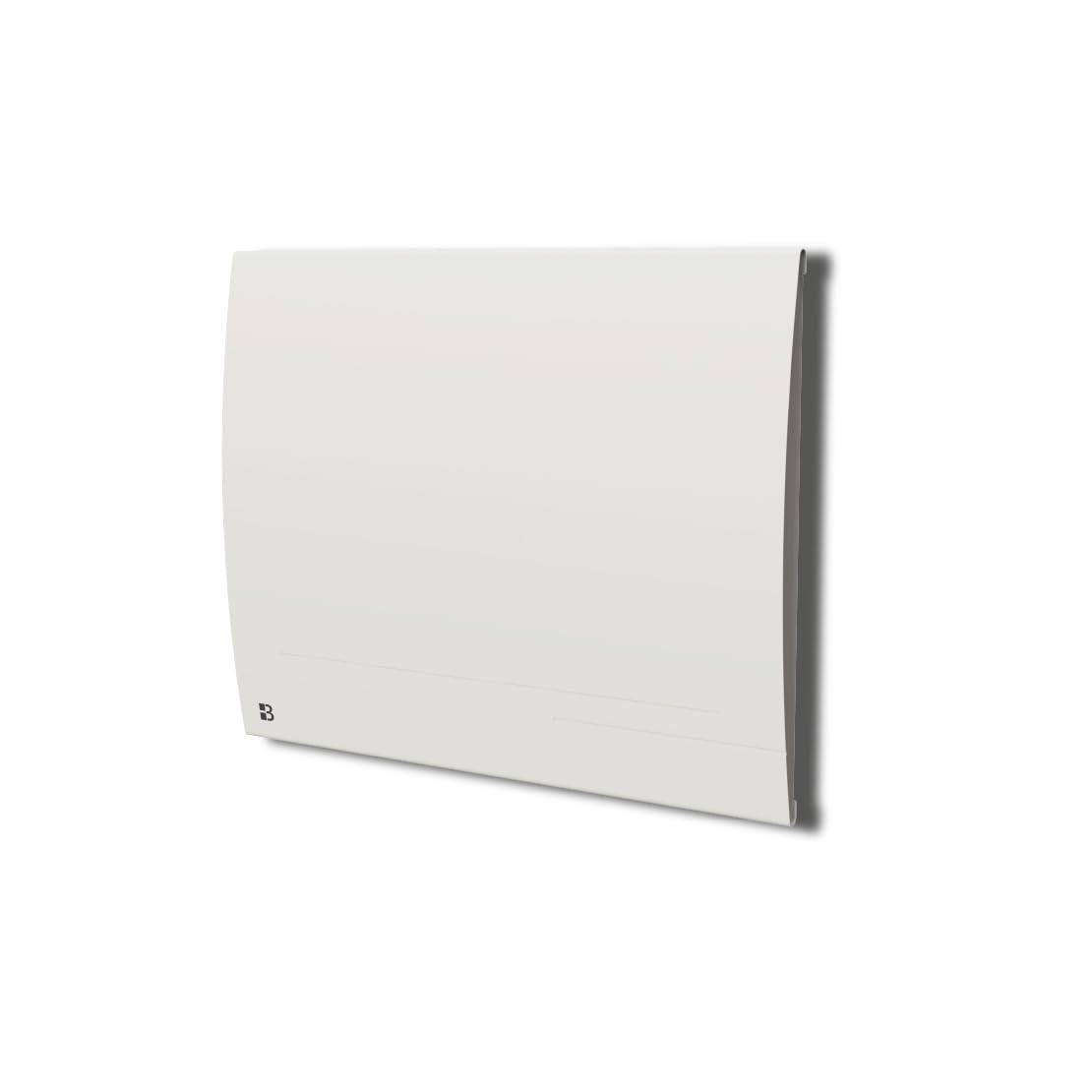 BESTHERM - Radiatore elettrico fisso collegato WIFI con inerzia secca ceramica 1000 W Bestherm LESSO CONNECT orizzontale bianco