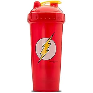 Performa Hero Series DC Shakers Shaker Eiwitshaker Protein shaker Fitness 800ml inhoud (The Flash)