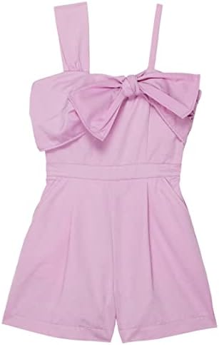 HABITUAL girl Girl's Off Shoulder Romper (Big Kids) Purple 16 (Big Kid)