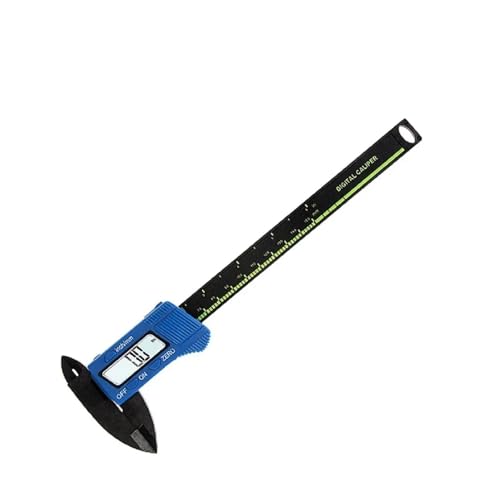 Calibrador digital de 150 mm: micrómetro electrónico Vernier, herramienta de medición de precisión, acero inoxidable, pantalla de fácil lectura, mediciones precisas para aficionados y profesionales.