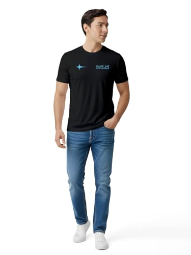 Image of Gym T Shirts for Men Workout | Sports Tshirt for Man | Running Mens T-Shirts | Polyester Men's T Shirt | Quick Dry fit Training Active Wear | Badminton Football Jersey Tshirts