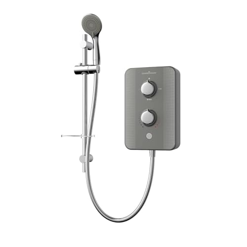 Gainsborough GSDTG85 GB Slim Duo 8.5KW - Titanium Grey Shower
