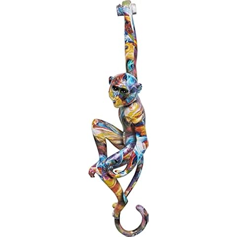 Kare Wandobjekt Hanging Ape Bunt 17x67cm Deko Cover