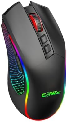 Claw's Crossfire Air Kablosuz 10000 Dpi Pixart PMW3325 Sensör Makro Yazılımlı Chromatic RGB Kablosuz Gaming Mouse - Siyah - Görsel 4