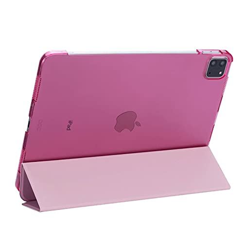 For Apple iPad Pro 11 2020 A2228/2230 Smart case Magnetic Stand cover with Wake/Sleep (Pink) - Image 2