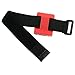 JNXQWE Universal Elastic Adjustable Sport Armband Strap for All Models of iPod with Silicone or MP3 or Leather Case and Multifunctional Outdoor Arm Bag with Armband Slots (1-Pack, Black)