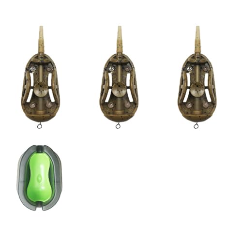 Fishing Tackle Equipment Feeders with Fast Release 20-60g Feeder Set Inline Feeder Fishing Feeder