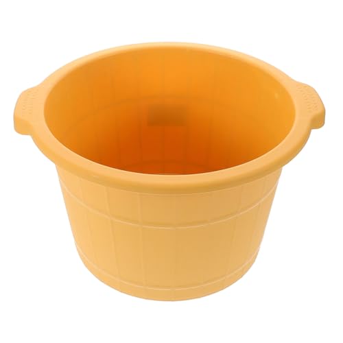 Healeved Lavabo de Masaje para Baño de Pies con Nodos de Masaje Elevados para Spa Casa para Lavar y Remojar los Pies Profundos