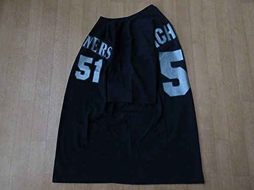 Amazon.co.jp: 00's イチロー 背番号 #51 Majestic Tシャツ L ネイビー