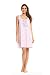 Produktbild Comtessa Damen Nachthemd ohne Arm Rosa 221260 100% Baumwolle (M (40/42))