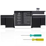 KXRSII A1502 A1582 A1493 Batería para MacBook Pro 13 Pulgadas Retina [principios de 2015, Mediados de 2014, Finales de 2013] EMC 2678 2835 2875 11.42V 74.9Wh - Alto Rendimiento