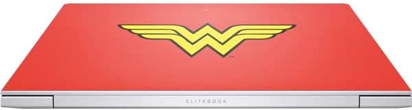 Skinit Laptop Decal Skin Compatible with HP EliteBook 840 G9 - Officially Licensed Warner Bros Wonder Woman Official Logo Design