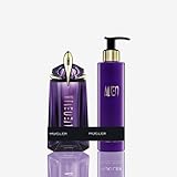 MUGLER Alien Eau De Parfum, Perfume Para Mujer, Ambarino, Amaderado y Floral, Fragancia Excepcional, Recargable, 90 ml + MUGLER Alien Loción Corporal Perfumada, 200 ml