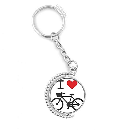 Llavero resistente de eslabones para no perder las llaves de la bici