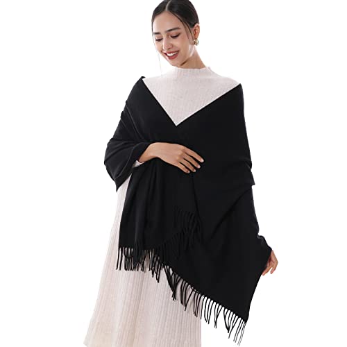 RIIQIICHY Scarfs for Women Winter Scarf Pashmina Shawls Wraps for Evening Dresses Large Soft Warm Scarves2