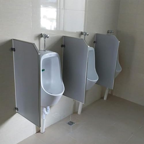 Urinal Screen Toilet Partition, Men Urinal Privacy Screen Toilet Partition,Hotel/Public Restroom Waterproof Urinal Partition Divider Screen, for Sool/bar