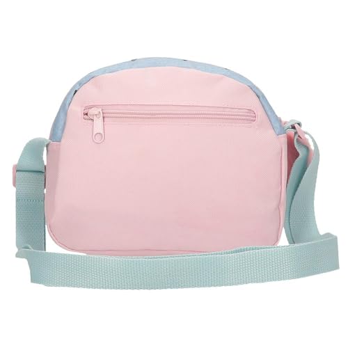 Disney Joumma Bags Minnie American Darling Federmäppchen, Umhängetaschen, blau und rosa, Perfekt zum Organisieren und Tragen von Bleistiften und Stiften, mehrere Fächer., Blue, shoulder bag3