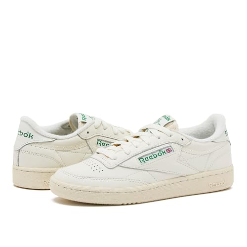 Reebok Womens Club C 85 Vintage Sneaker, Chalk/Alabaster/Glen Green, 9.5 US by Reebok - Image 8