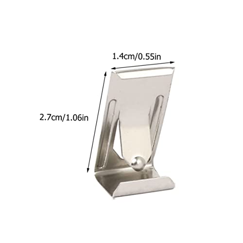 Image of DOITOOL 150pcs Picture Frame Clips for Wall Hanging Photo Frame Back Plate Hooks Easy to Install Hardware for Photos Artwork and Canvas