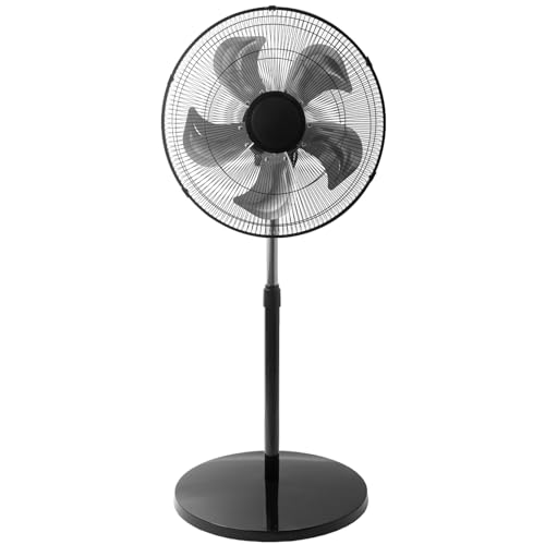 AZOUTDOOR Pedestal Fan with 5000CFM, Standing Fan 4 Speed, 20in Industrial Fans, 80° Oscillating...