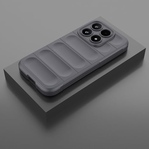 Image of for Xiaomi 17 Case Anti-Drop Soft TPU Rugged Phone Back Cover - Dark Grey