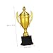 Outanaya Large Trophy Cup with Lid Decorative Award Trophy for Sports Events Soccer Competitions and Academic Achievements Stunning Showpiece for