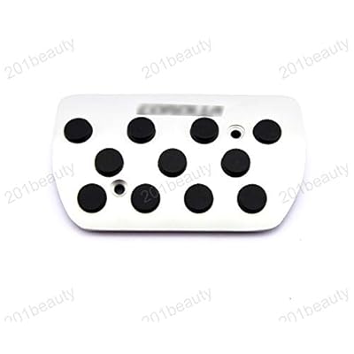Car Foot Rest Stainless Steel Accelerator Gas Brake Pedal At For Toyota
