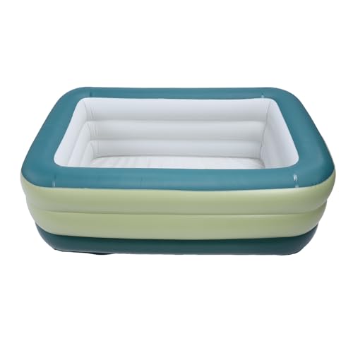 TOPINCN Piscina Inflable Engrosada Piscinas Inflables de Tamaño Completo para Jardín en el Patio Trasero Interior Al Aire Libre (184L)