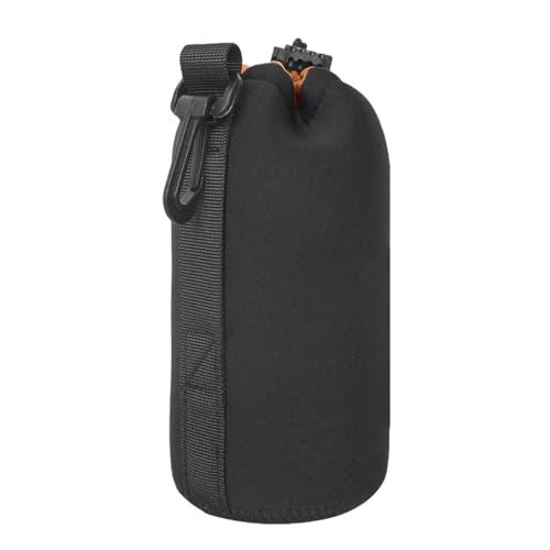 Funda para objetivo – Funda protectora de neopreno gruesa para teleobjetivo, bolsa de almacenamiento para lente de cámara, antigolpes y resistente al agua, compatible con DSLR, Mirrorless, protege
