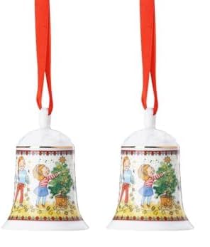 Hutschenreuther Sammelserie 2024 Weihnachtsleuchten Porzellanglocke (Packung mit 2) Hutschenreuther Sammelserie 2024 Weihnachtsleuchten Porzellanglocke (Packung mit 2)