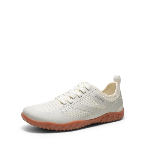 NORTIV 8 Barefoot Water Shoes for Women Men, Seagull, Size M6/L7.5