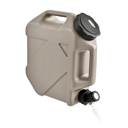 Acqua Memory Krug - Depósito de agua para camping con conos, depósito de agua de 10 litros con grifo | Cubo portátil para camping, vehículo, coche, excursión al aire libre