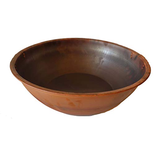 Satin Copper Foot Massage Soaking Bowl
