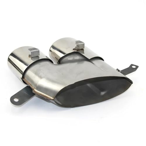 Embouts d'échappement Audi S6 S7 A6 A7 finition chrome brillant look sport