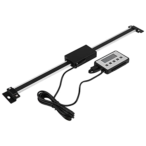 GLOGLOW Escala Lineal Digital - Lectura Remota - Potente Antinterferencia Velocidad de Respuesta Rápida Adjunta Magnética Kit de Lectura de Madera y LCD para Tornos de Fresado Nan Nan Preciso