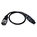 OBD2 Diagnostic Adapter Cable for Deutz Engine Relace for Bosch 3824-25 Work for MAZ Bus Ag: for Gregoire, for Manitou, for Claas OHW: for Liebherr for Bobcat for Hitachi for Kramer for Yanmar