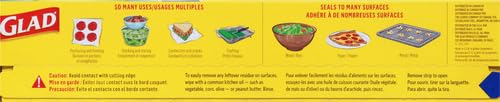 Glad Press'n Seal Plastic Food Wrap | 70 Square Foot | Roll | Pack of 2 — view 3