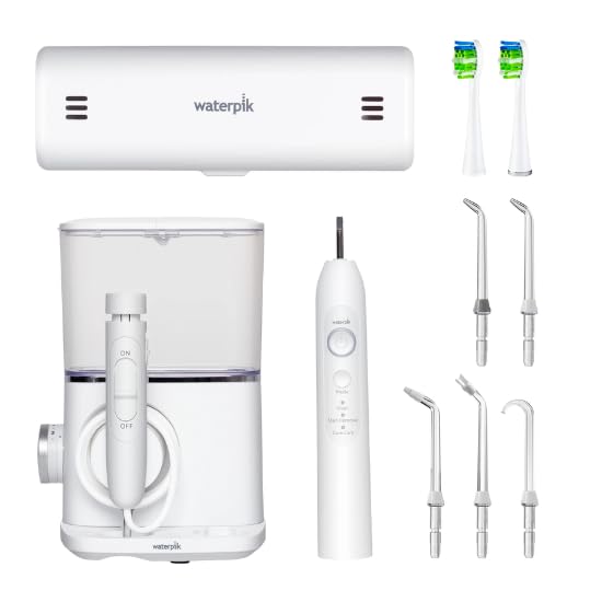 Waterpik Sensonic Complete Care Water Flosser CC-04 White Rechargeable Electric Toothbrush