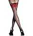 Produktbild Fiore Anais Naht Straps Strümpfe Schwarz/Rot - 20 DEN, Größe:4 = L