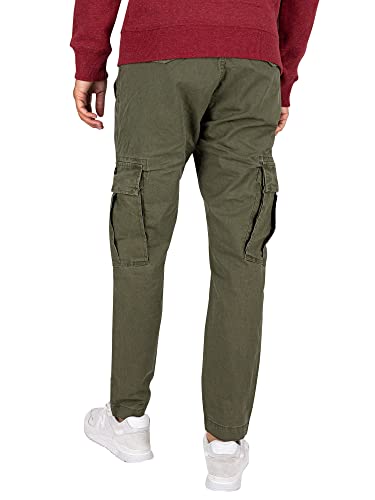 Superdry Core Cargo Pantaloni, Kaki Autentico, 36W...