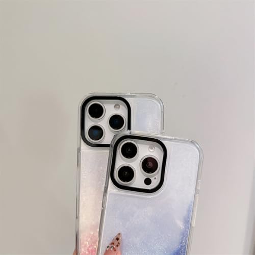 Coque iPhone 16 paillettes liquides le cadeau scintillant idéal - 6