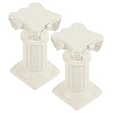 Colonnes romaines décoratives : elles sont en , avec une finition soignée, vous aurez une bonne sensation au toucher, mini piliers