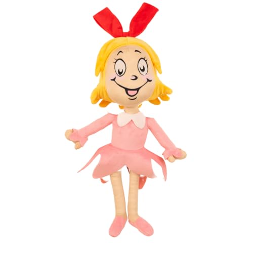 Image of Dr. Seuss The Grinch Cindy Lou Holiday & Christmas Bedding Super Soft Plush Cuddle Pillow Buddy, (Officially Licensed Product) By Franco
